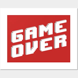 Game Over Posters and Art